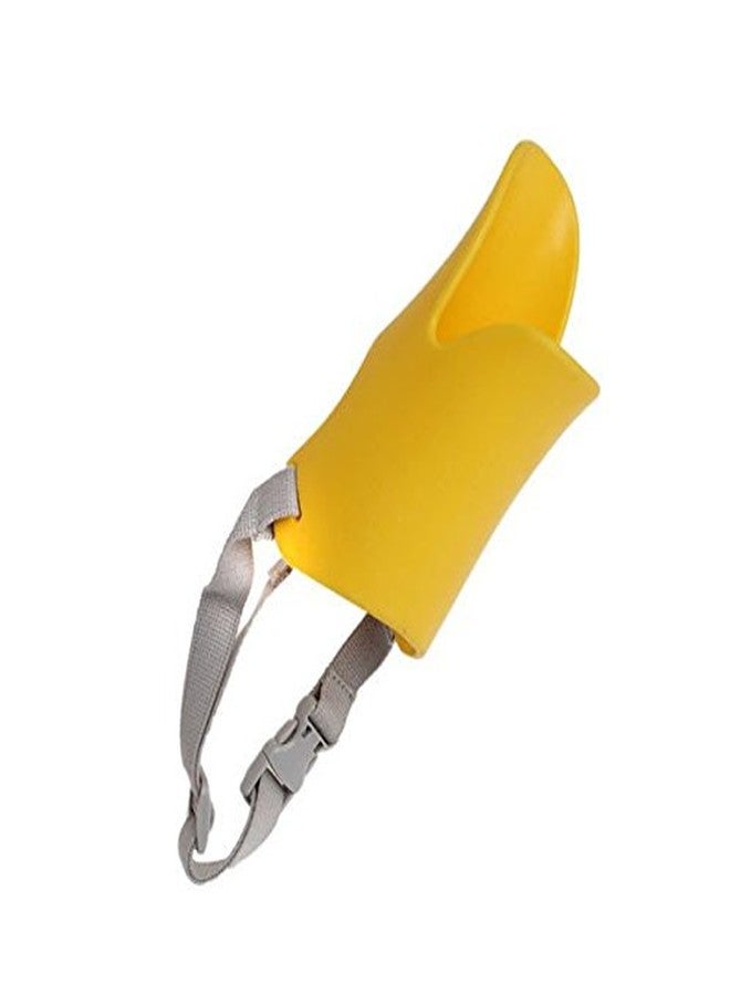 فوتابا كمامة وقناع مضاد للعض على شكل بطة من فوتابا (أصفر - صغير) - Image 4